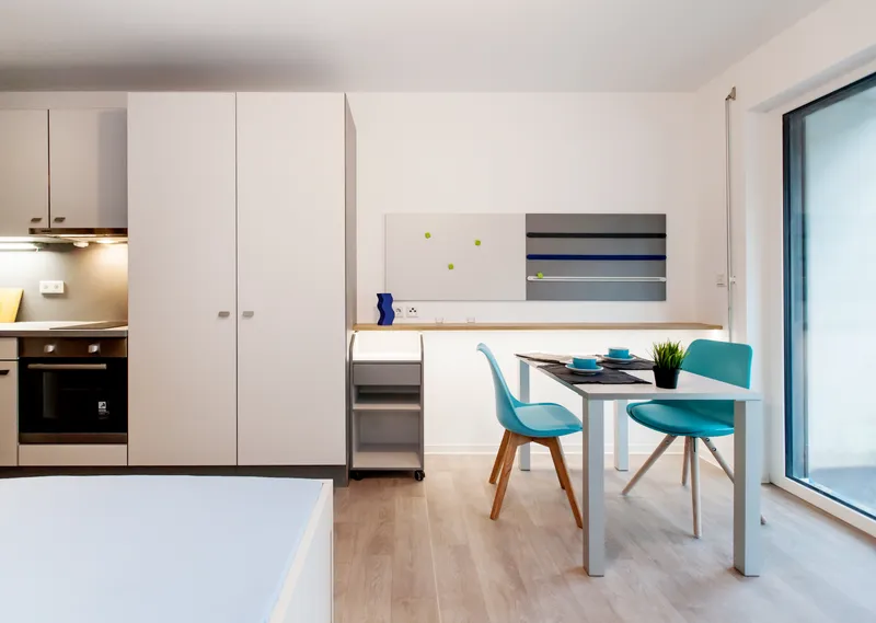 Kompaktes 1-Zimmer-Apartment – nur für Studenten — photo 1
